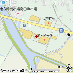 ＴＨＲＥＥＰＰＹイオンタウン豊後高田店周辺の地図