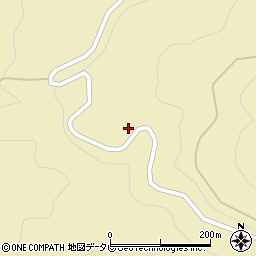 愛媛県大洲市東宇山395周辺の地図