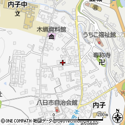 愛媛県喜多郡内子町内子2677周辺の地図