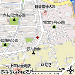 福岡県福岡市西区壱岐団地113-10周辺の地図