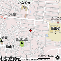 福岡県福岡市城南区金山団地29周辺の地図