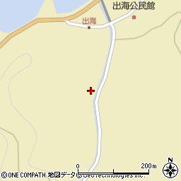 愛媛県大洲市長浜町出海乙1128周辺の地図