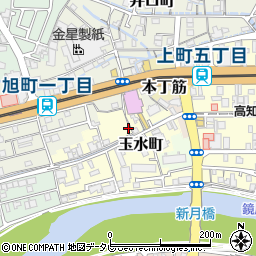 高知県高知市玉水町117周辺の地図