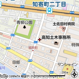 セブンイレブン高知稲荷町店周辺の地図