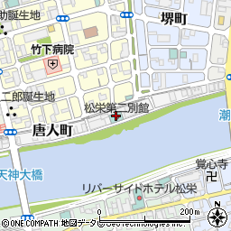 松栄第二別館周辺の地図