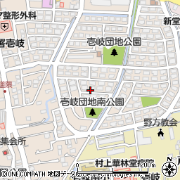 福岡県福岡市西区壱岐団地125-14周辺の地図