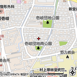 福岡県福岡市西区壱岐団地125-13周辺の地図