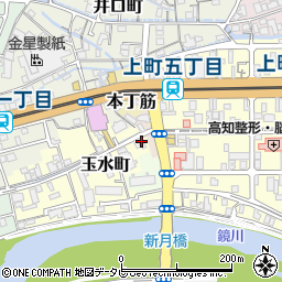 高知県高知市玉水町2周辺の地図