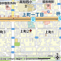 龍馬の生まれたまち記念館周辺の地図