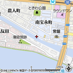 高知県高知市南宝永町18周辺の地図