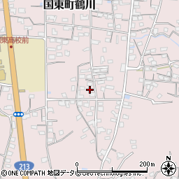 大分県国東市国東町鶴川1499-3周辺の地図