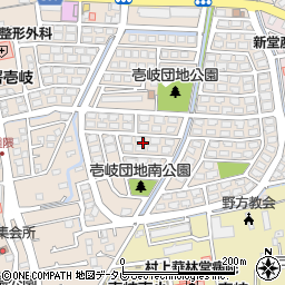 福岡県福岡市西区壱岐団地125-4周辺の地図