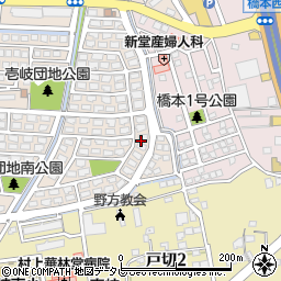 福岡県福岡市西区壱岐団地113-12周辺の地図