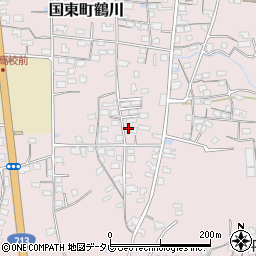大分県国東市国東町鶴川1155-5周辺の地図