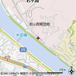 高知県高知市岩ヶ淵2周辺の地図