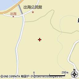 愛媛県大洲市長浜町出海乙81周辺の地図