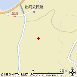 愛媛県大洲市長浜町出海乙28周辺の地図