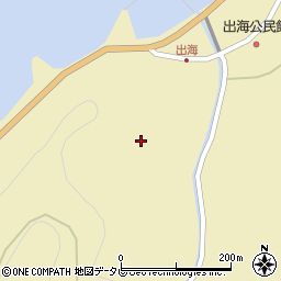 愛媛県大洲市長浜町出海乙1151周辺の地図