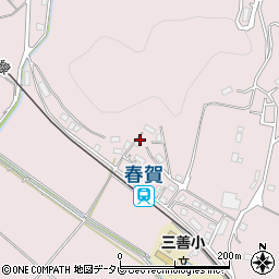 愛媛県大洲市春賀1176周辺の地図