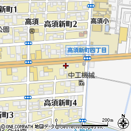 高知信用金庫高須支店周辺の地図