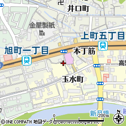 高知県高知市玉水町115-24周辺の地図