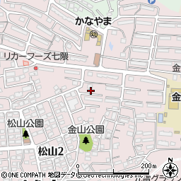 福岡県福岡市城南区金山団地26周辺の地図
