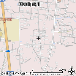 大分県国東市国東町鶴川1498-1周辺の地図