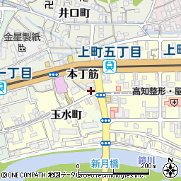 〒780-0903 高知県高知市水通町の地図