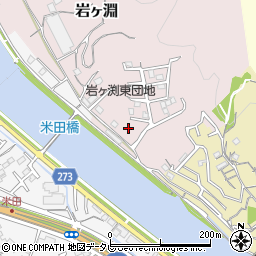 高知県高知市岩ヶ淵31-5周辺の地図