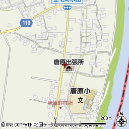 唐原コミュニティセンター周辺の地図