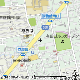 内野次郎丸弥生線周辺の地図