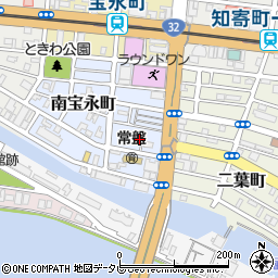 高知県高知市南宝永町15周辺の地図