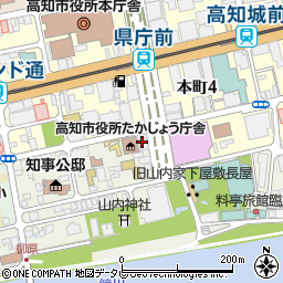 生長の家高知県教化部周辺の地図