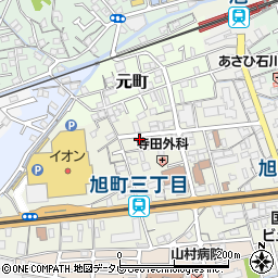 高知県高知市南元町12-3周辺の地図