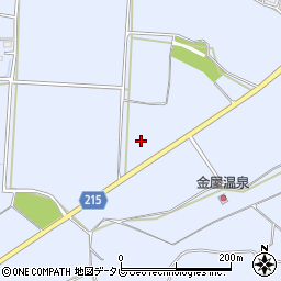 長洲宇佐神宮線周辺の地図