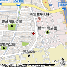 福岡県福岡市西区壱岐団地113-14周辺の地図