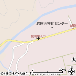 福岡県豊前市大河内160周辺の地図
