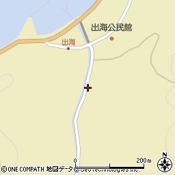 愛媛県大洲市長浜町出海乙12周辺の地図