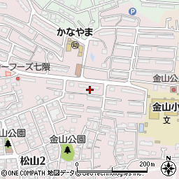 福岡県福岡市城南区金山団地31周辺の地図