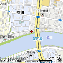 高知県高知市唐人町5周辺の地図