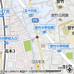 宮竹小入口周辺の地図