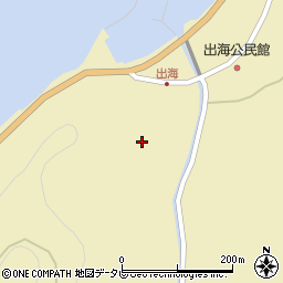 愛媛県大洲市長浜町出海乙1168周辺の地図