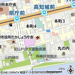 中国四国農政局　高知県拠点統計チーム周辺の地図