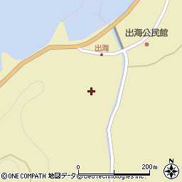 愛媛県大洲市長浜町出海乙1172周辺の地図