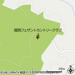 福岡フェザントカントリークラブ周辺の地図