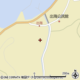 愛媛県大洲市長浜町出海乙1165周辺の地図