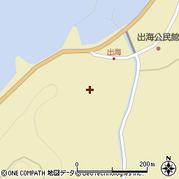 愛媛県大洲市長浜町出海乙1176周辺の地図