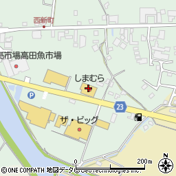 ファッションセンターしまむら豊後高田店周辺の地図
