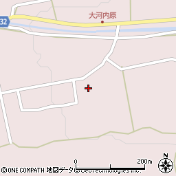 福岡県豊前市大河内1402周辺の地図