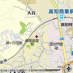 高知県高知市上本宮町28-4周辺の地図